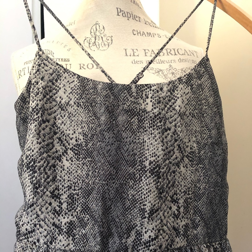 Snake Print Mini Dress - Picture 2 of 4